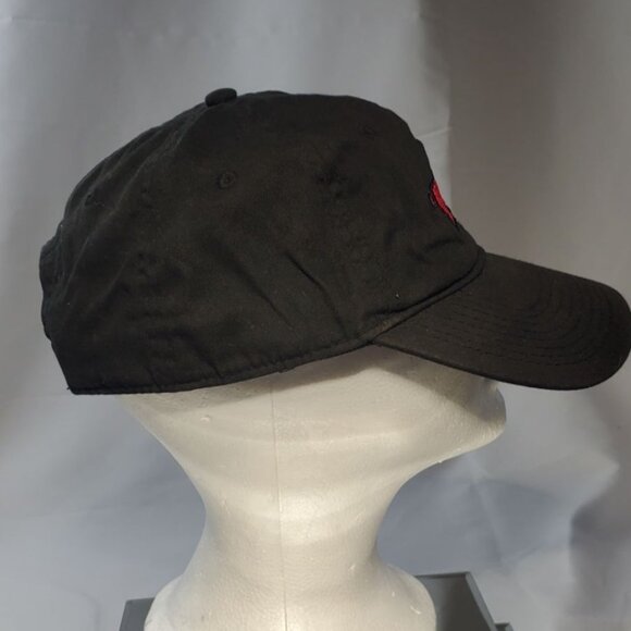 Signatures Arkanas Razorback Baseball Cap Hat Men's One Size Black Snapback - Picture 4 of 5